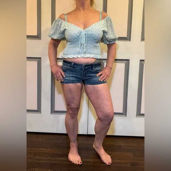 Princess Polly Tops - Polly - Baby Doll Crop Top
